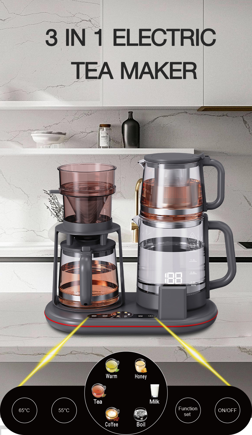 1.7L + 1.1L Digital Tactus Tea Tea Factorem amet