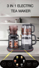 III-in-I intelligentes Digital Kettle Temperare Control Temperaturae occasum Smert Imperium Panel familia coffee et tea Camping Ketle