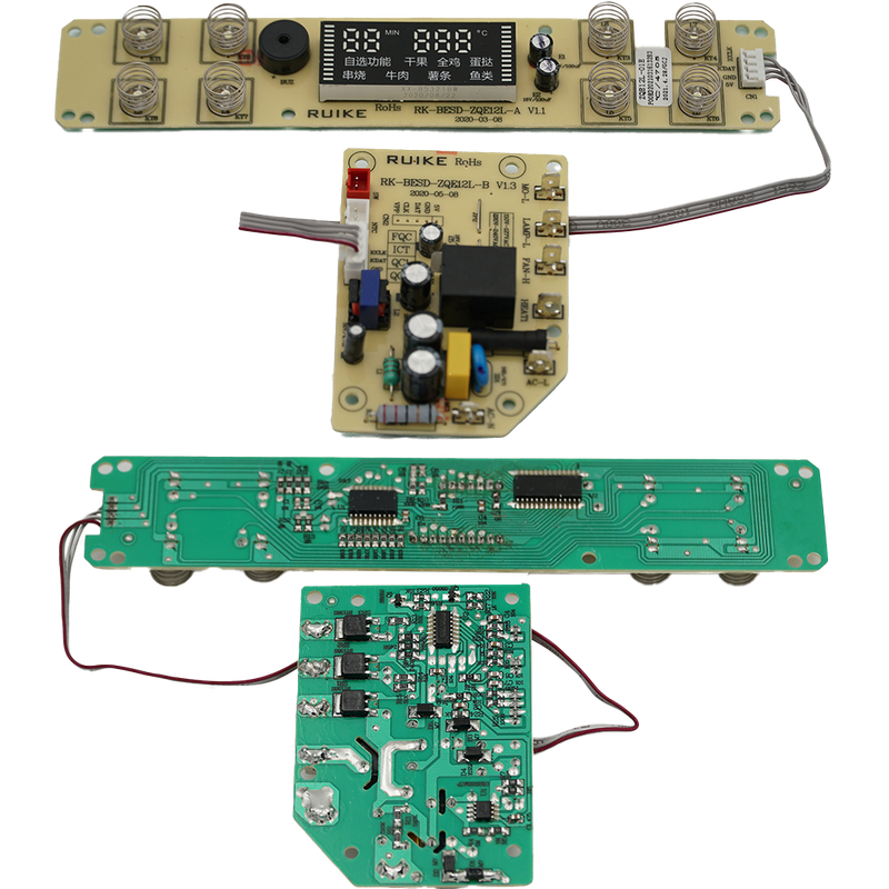 Clibanus aer PCB tactus vere digitalis tubus multi-munus clibani PCB board