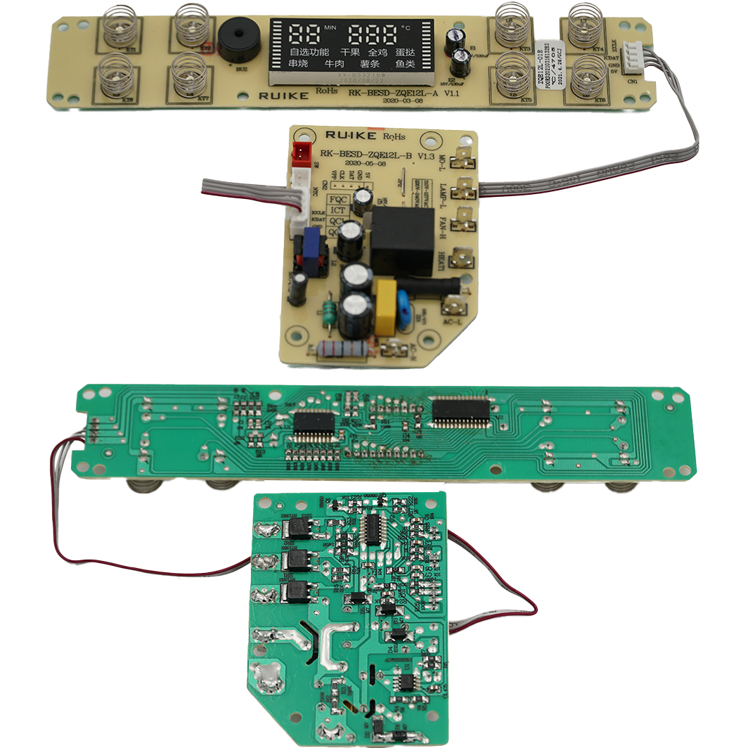 Clibanus aer PCB tactus vere digitalis tubus multi-munus clibani PCB board
