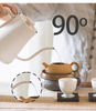 304 Steel Liner Tea Coffee Gooseneck Kettle Auto Shutoff Long Spout Coffee Kettle Cum Temperature Control 