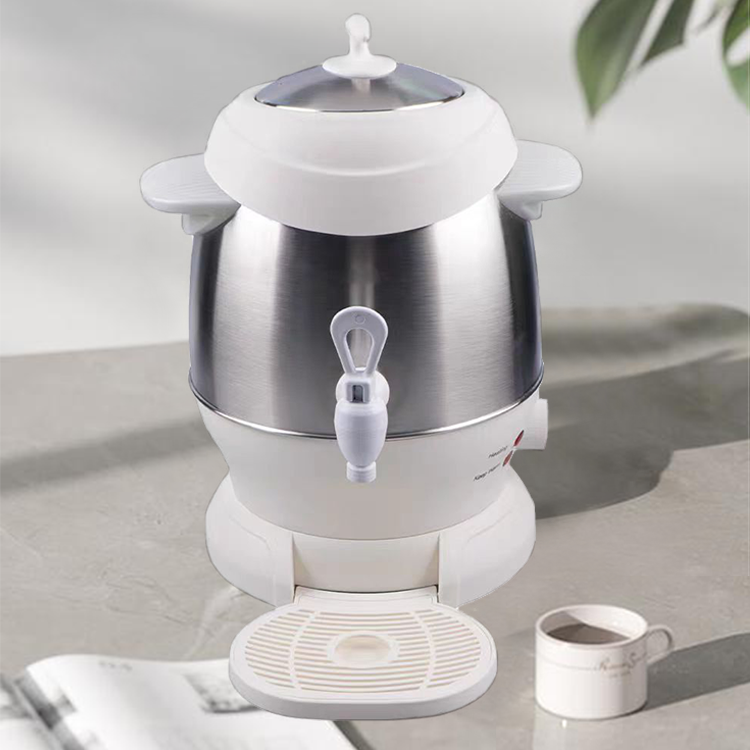 1500w 1L Ceramic Pot + 4LStainless Steel Turkish Pot Electric Tea Kettle Russian Samovar Tea Creator Cum Temperature Control Knob