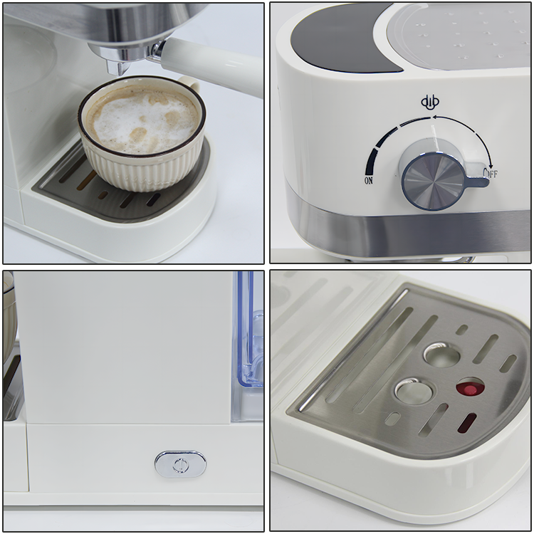 Coffee Machine Supplier 20 Bar Automatic Coffee Factor Familiaris Maquina Cafe Cafetera Italiana 2 IN 1 Espresso machine