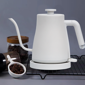 Portable 1500W 1.0 L Temperature Control 304 Steel Electric Gooseneck Coffee Kettle Pot