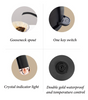 Portable 1.0l Electric Coffee Kettle 360 ​​Degree Rotation Base Household 304Stainless Steel Coffee Pot 