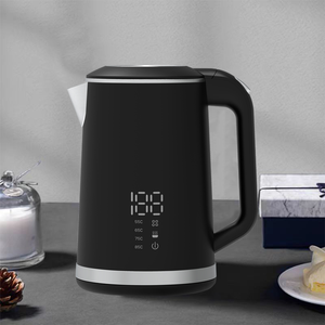 Home Appliances1.5l 304 Food-grade Steel Corpus Electric Kettles Double Wall Electric Water Kettle Jug 