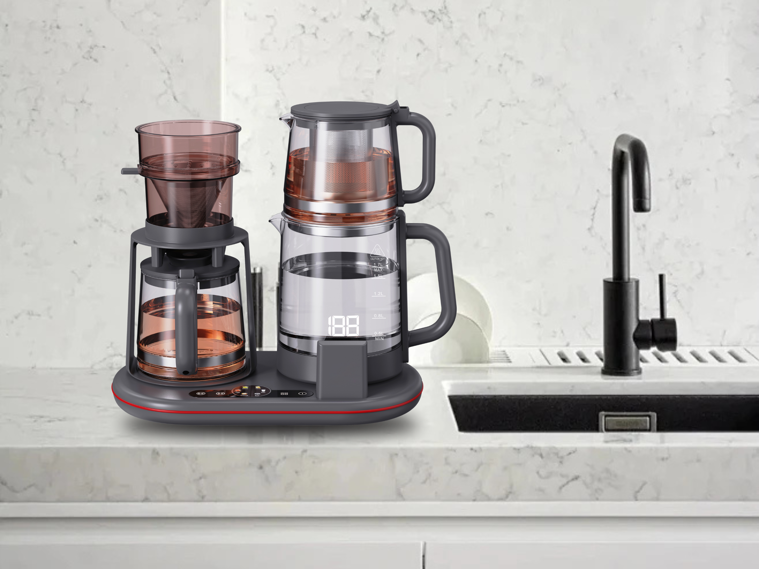 Multifunctional tea paro