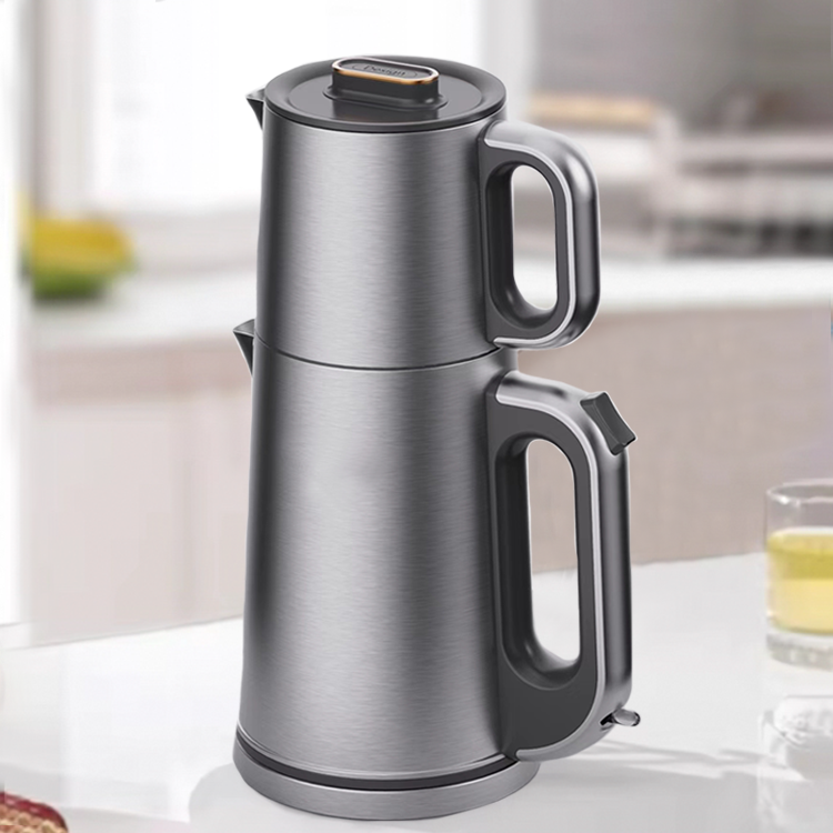 Stainless Steel Electric Tea olla Novifacta Temperature Tea Machina 360 Gradus Rotational Base Electric Tea Ahenum Pot