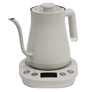 304 Steel Liner Tea Coffee Gooseneck Kettle Auto Shutoff Long Spout Coffee Kettle Cum Temperature Control 