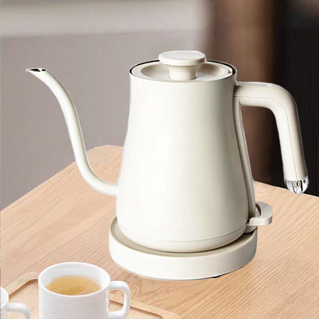Top Seller 304 Steel Electric Kettle 800ml Electric Tea Kettle Electric Coffee Pot Hot Water pour Over Gooseneck Kettle