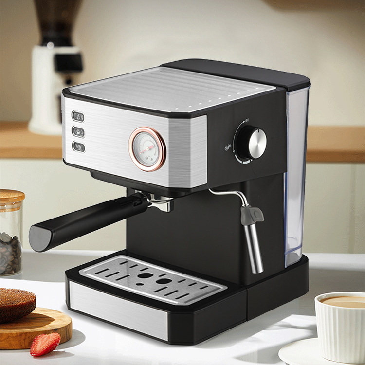 Espresso Coffee Machine Electric Espresso Pod Products Cafe 1.6l Automatic Coffee Maker For Commercial Use