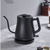 YUEKON 1.0l Electric Turkey Coffee Kettle Steel Interior Metal Effunde Over Coffee Makers For Hand Drip Gooseneck Kettle