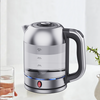 2 In 1 Turkish Samovar Duplex Tea Maker Water Heater 2200W Filter Custom Electric Glass Tea Maker 