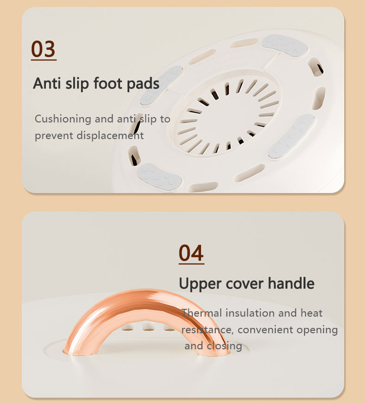 Anti- lapsus pede pads