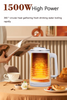 Novum Design tea ollam Digital 1.5l + 1.1L Turcorum Samovar Kettle Electric tea factorem posuit automatic color screen Imperium Panel Double Ketle