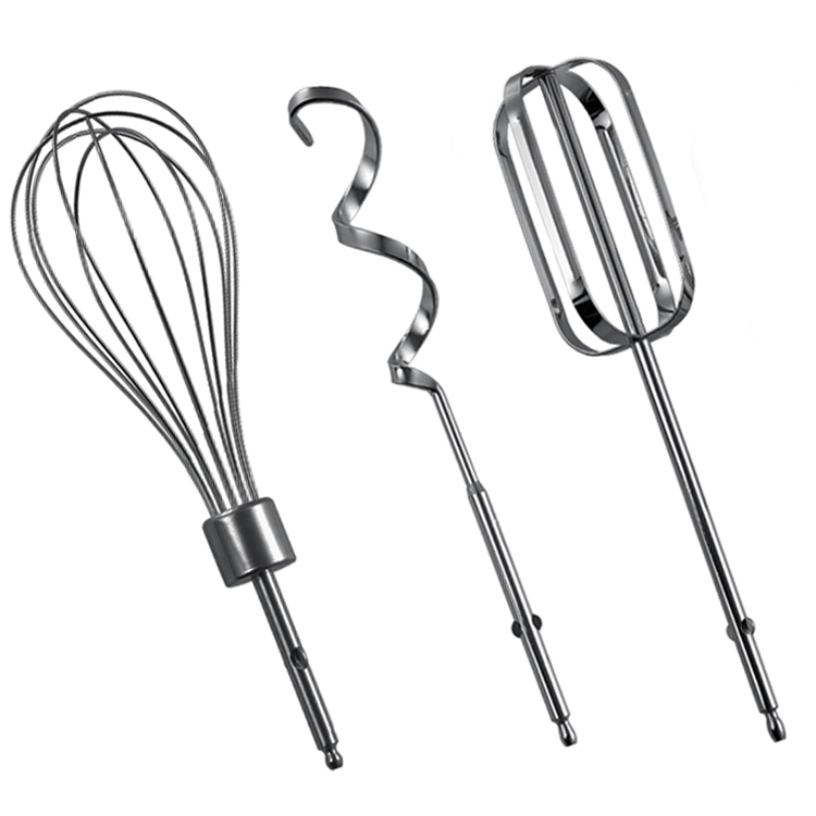 Culina professional handheld ovum pulsatori partibus panem massa stare mixer massa hamo pro faciens demerita turpis