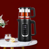 Parvus Appliance Duo Strati Tea Factor Cum Vitro Corpus ahenum Tea Kettle Cordless Jug ollam Samovar Tea Factor