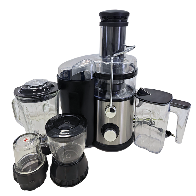Domus juicer Multifunctional chalybe immaculata separationis suci apparatus UK-US regulae Europaeae sucus machinae