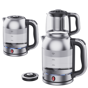 Modern Arabic Duplex Hot Tea Factor Teapot Glass Corpus Electric Aqua Kettle Cale Russian Samovar Tea factorem Tea ollam