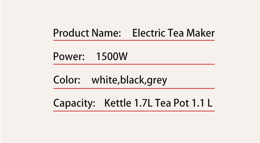 Arabica Dual Tea factorem Set