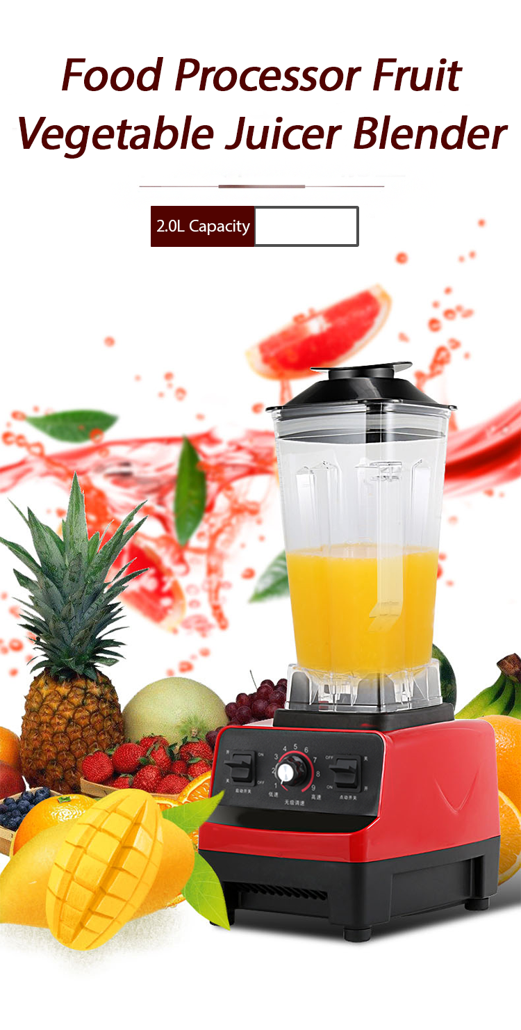 Cibus Processor Fructus Vegetabilis Juicer Blender