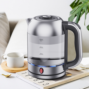 Adjumenta coquina Domus aquae Vitri Teapot 2.0l Portable Cordless Electric ollae vitreae Tea factoris Machina 