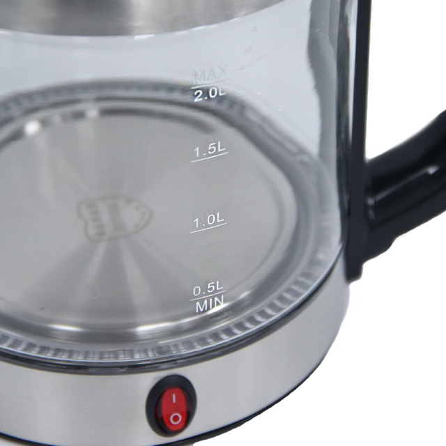 Magnae Fenestrae Botosilicate Glass 2.0L Fast Fervens Electric Kettle Teapot