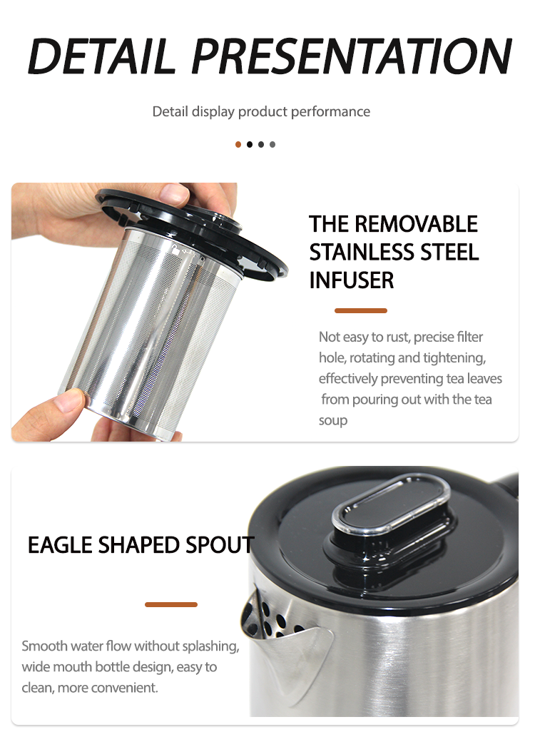 Removable Stainless Steel Infuser