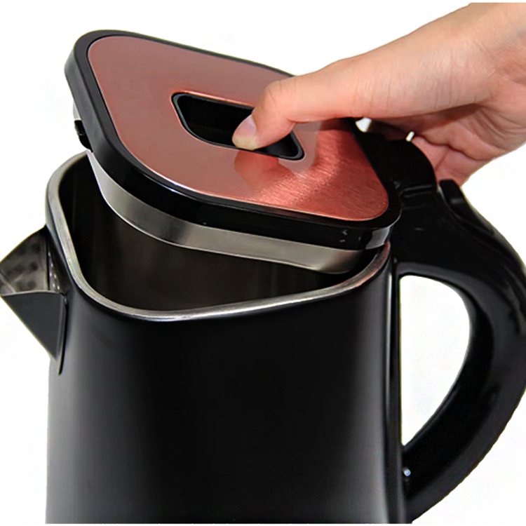 Hot Selling 1.6l 360 Gradus Rotational Steel Electric Fervens Water Kettle Cordless Electric Jug Kettle For Kitchen