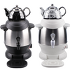 1500w 1L Ceramic Pot + 4LStainless Steel Turkish Pot Electric Tea Kettle Russian Samovar Tea Creator Cum Temperature Control Knob