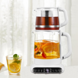 Adjumenta coquina Domus Tea factoris aquae Boil Glass Teapot 1.5l Electric Water Kettle Portable Cordless Kettle