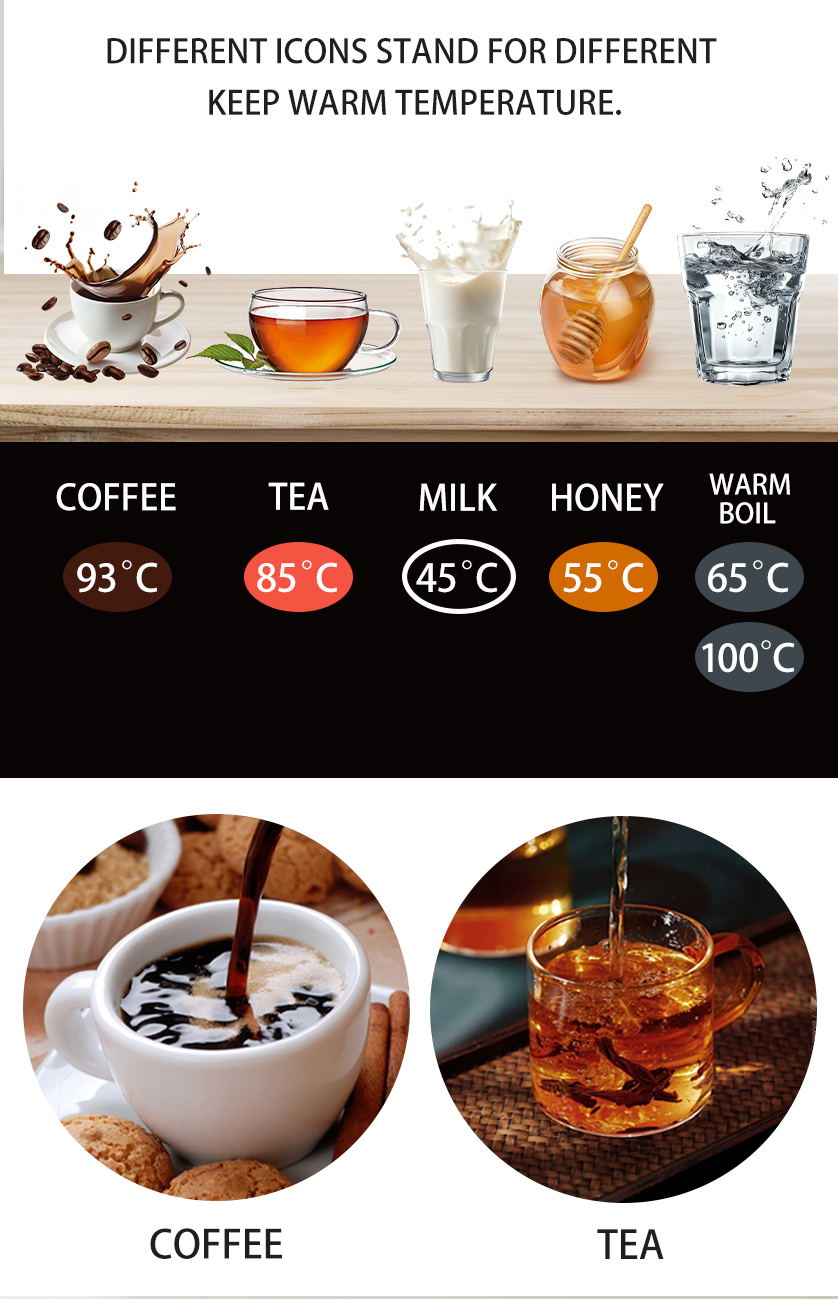Arabica Rotatable tea factorem Set