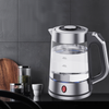 Novae Design 1.7L Magnae Capacitatis Electric Kettle Kitchen Appliances Automatic Tea Maker Keep Warm Glass Kettle 