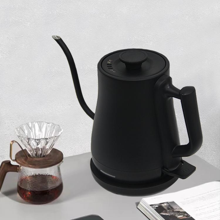 Electric Kettle Tea Maker Gooseneck 90 degree Vertical flow Steel Drip Kettle For Home pour Over Coffee Kettie