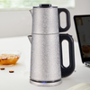 Duplex Aliquam Steel tea ollam cibum gradu Turkish II in I electrica tea factorem machina tea Leak Electric Kettle cum Infuser Filter 
