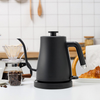 Portable 1.0l Electric Coffee Kettle 360 ​​Degree Rotation Base Household 304Stainless Steel Coffee Pot 