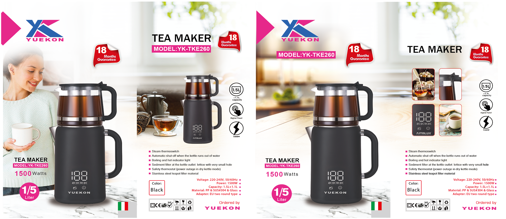Samovar Geminus Tea Maker 