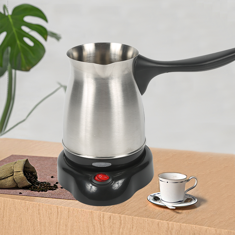Argenti Color Turcicus Arabic Coffee Factor Machina Espresso Mocha 0.5l Parvus Steel Coffee Kettle Cum manubrio