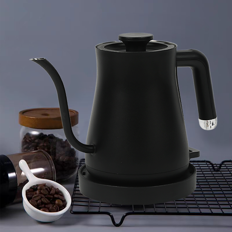 600ml Stainless Steel Coffee Pot Effunde Espresso Brewing Electric Gooseneck Coffee Kettle