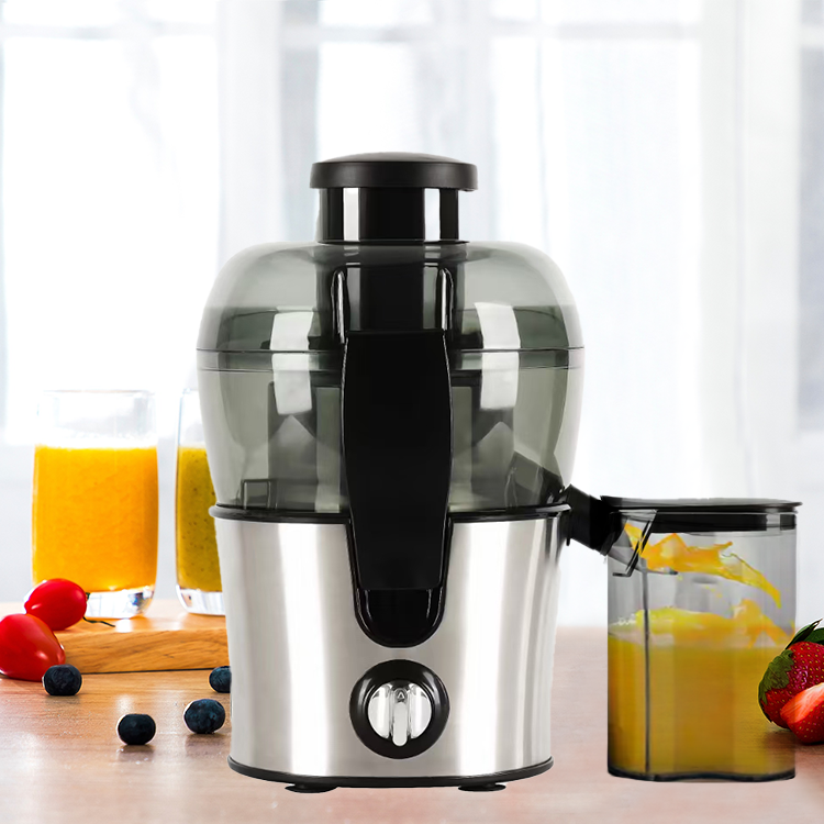 Portable Steel Blender Multifunctional Household Succus Extractor Centrifuga Oran Juicer with Overheating Protection