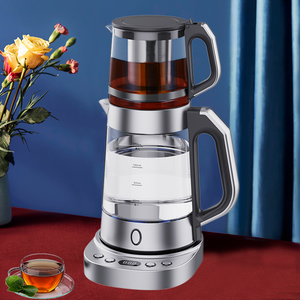 Turcorum Tea factoris pone Electric caccabos plene Automatic Multi ieiunium calefaciens Household 2 In I Tea Kettle Tray Pone