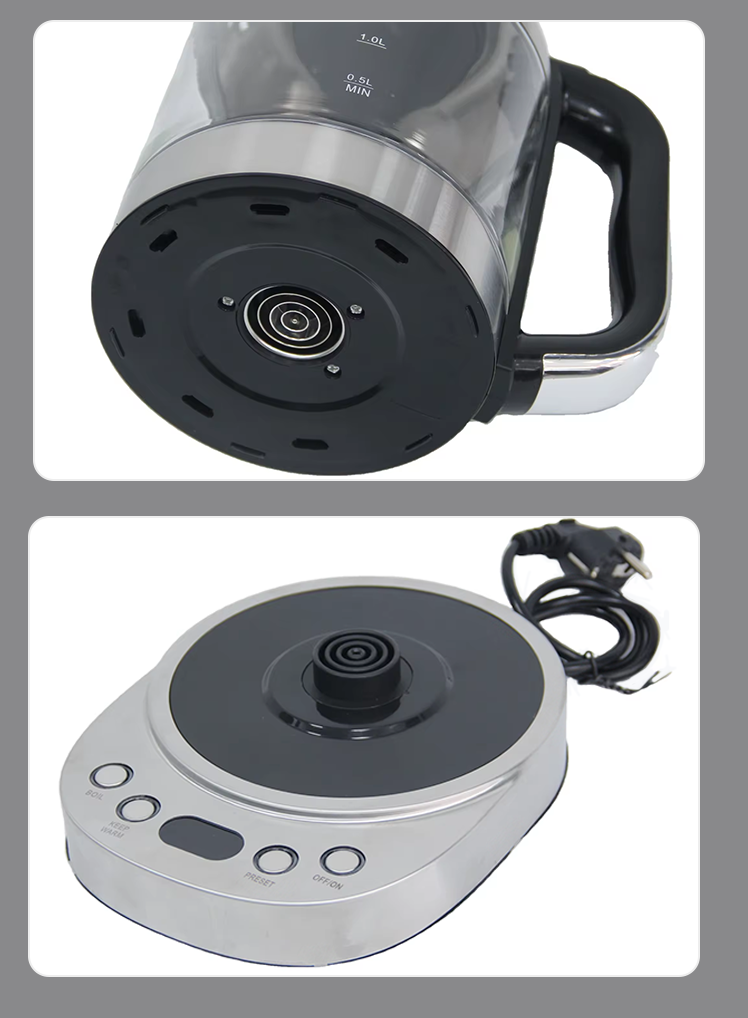 Princeps Power Fast fervens 1850w Digital Tea factorem Electric Glass Kettle 2.0l Cum Temperature Control