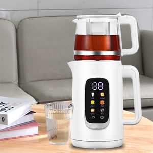 Home Appliances Mideast Aliquam Steel Double Electric Kettle Pot Set Electric tea Kettle tea factorem II in I cum temperatus imperium 