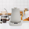 YUEKON Goose Collum Kettle White Steel Teapot Smart Effunde Plus Coffee Tea Novifacta Temperatur Electric Ahenum