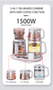 1500W Multifunctional Speculum Kettle Smart Wireless duplex Kettle Electric Teapot Coffee Pot Set temperatus imperium digital