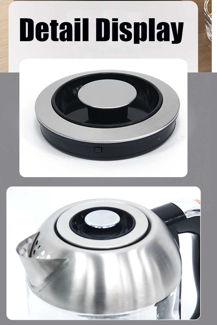 Dolor Lorem Aliquam Steel Calefactio elementum fermentum Tea factorem Set Glass Electric Turkish Tea Maker 