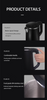 1.5L Steel Jug Double Layer Kettle Temperature Control Smart Digital Electric Tea Kettle