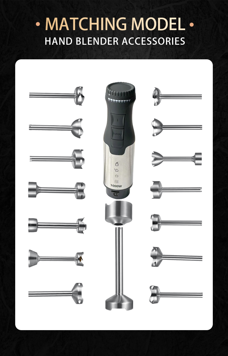 Manus Blender Accessories