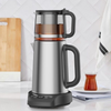 Novum adventu 1500W CCCIV Steel Turcorum speculum Electric Kettle II In1 Samovar Tea Factorem machina cum tactus screen base
