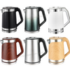 Domus 2.0l Steel Tea Maker Electric Kettle Protection Cordless Water Boiler Electric Jug Kettle 